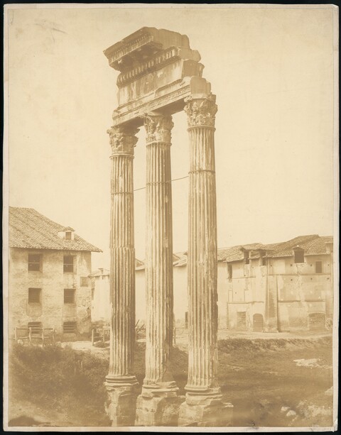 Ruins of Ancient Roman Columns
