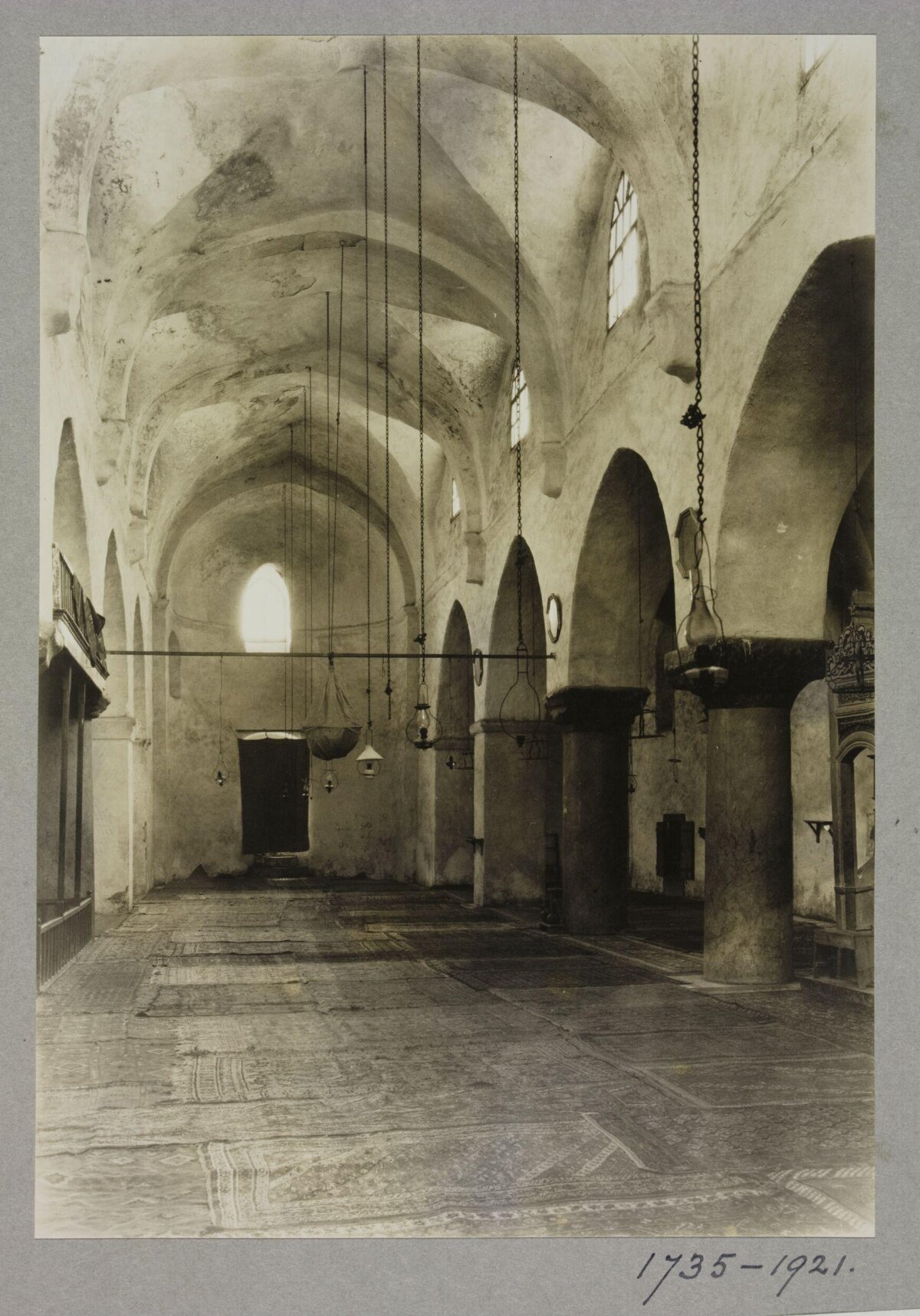 Old Mosque Interior View