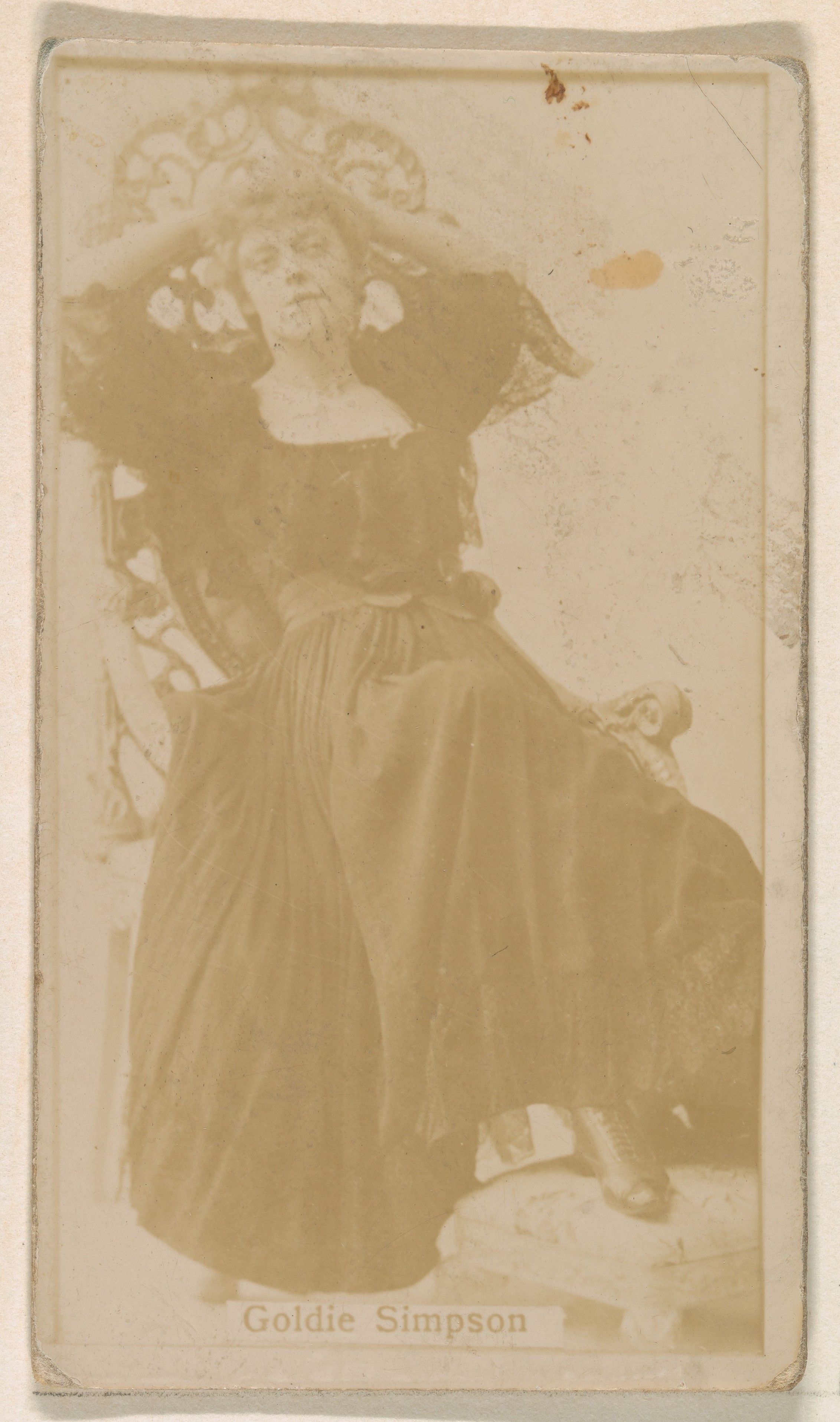 Portrait of Goldie Simpson