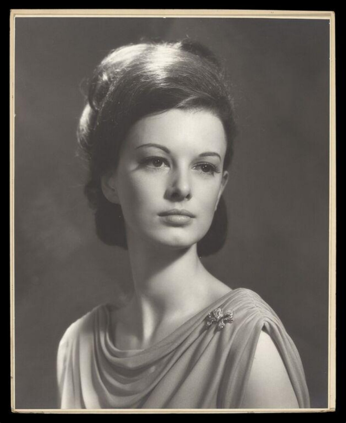 Vintage Studio Portrait of Elegant Woman