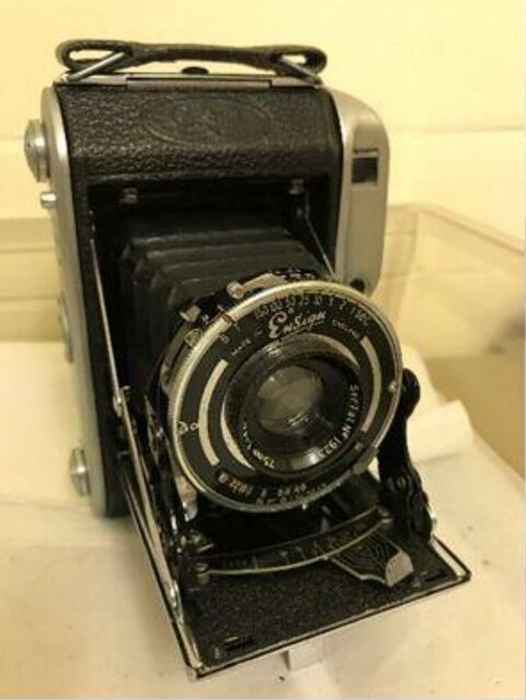 Vintage Ensign Folding Camera
