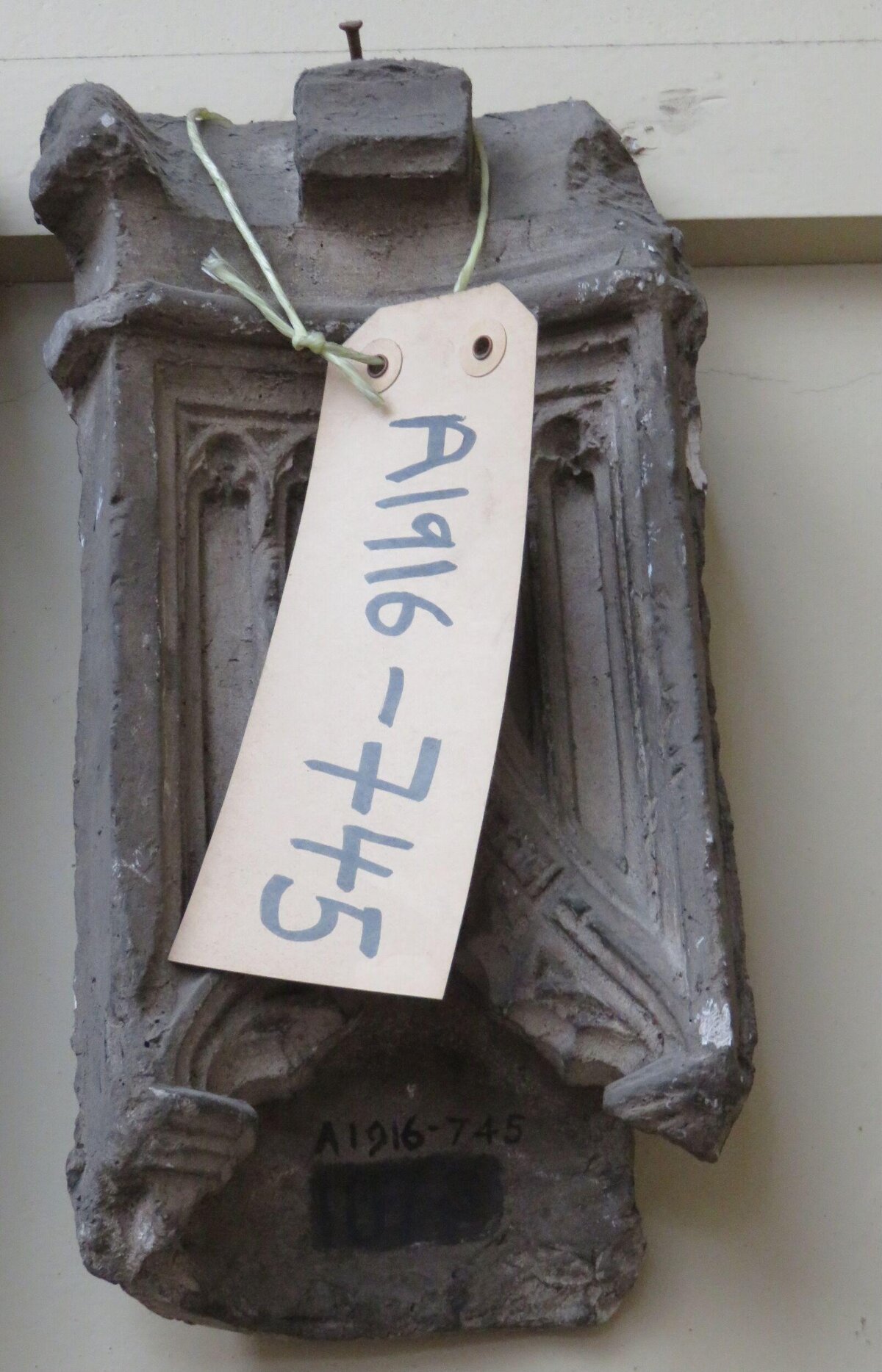 Tagged Museum Architectural Stone Fragment