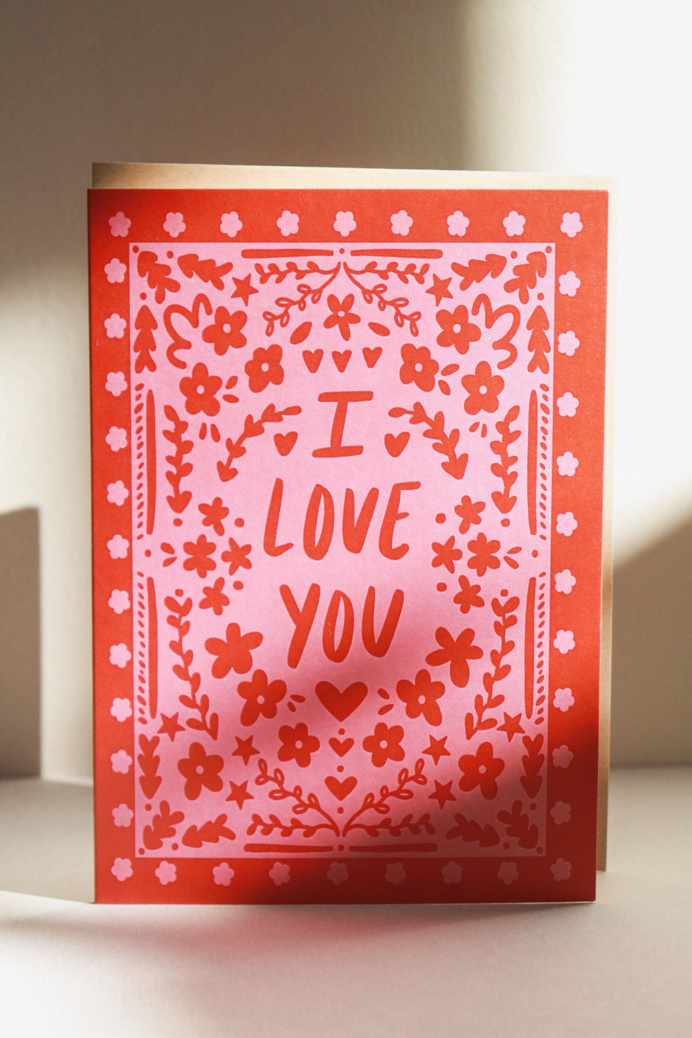 I Love You Romantic Greeting Card
