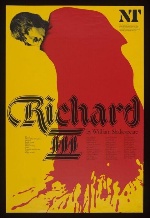Richard III Theatre Play Poster