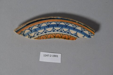 Painted Ceramic Rim Fragment