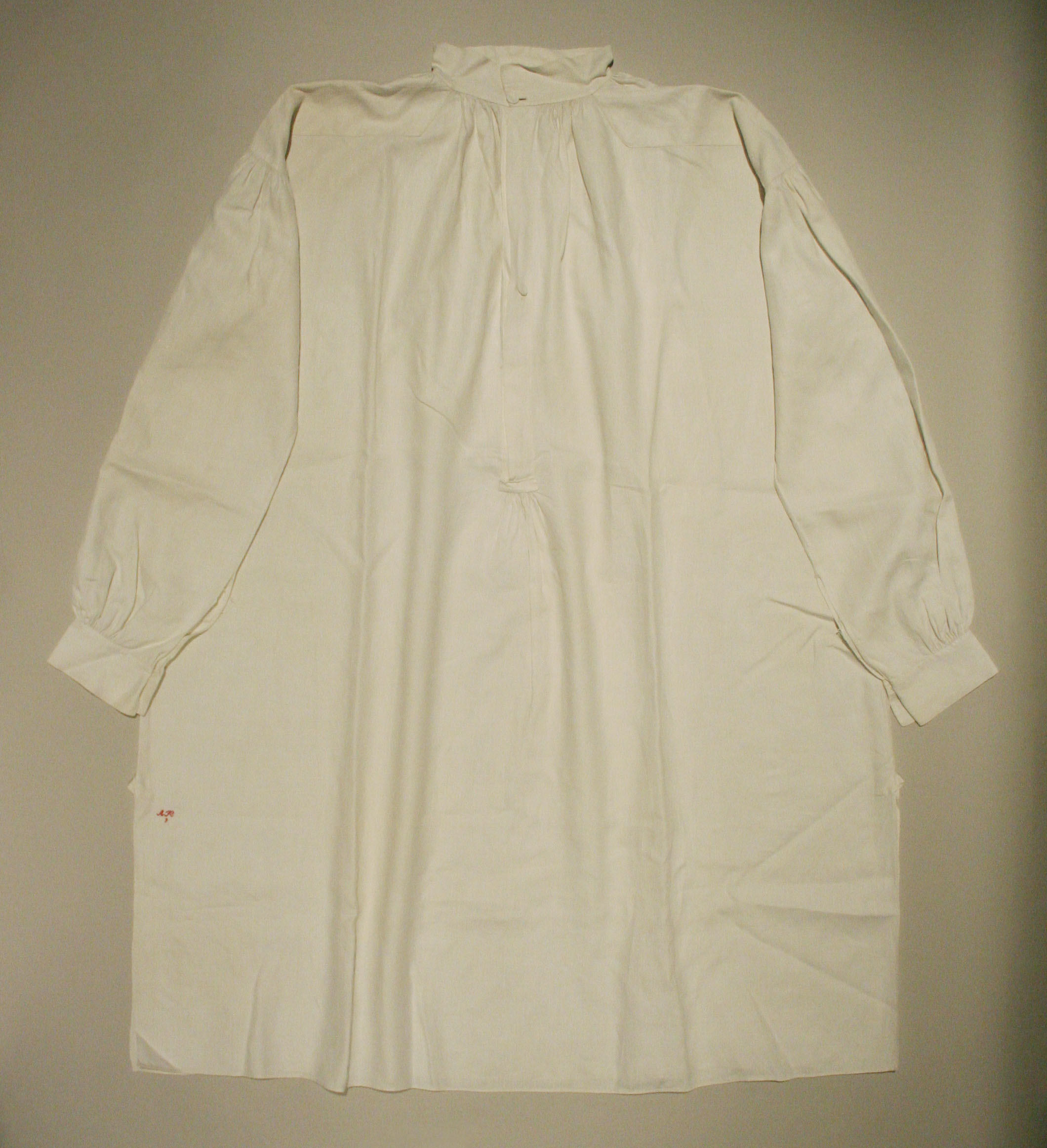 Plain White Loose Shirt Dress
