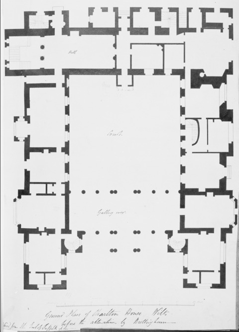 Ground Plan of Charlton House Wiltshire