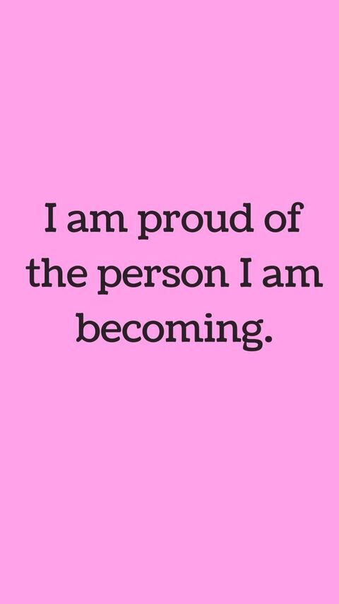 Positive Self Affirmation Quote