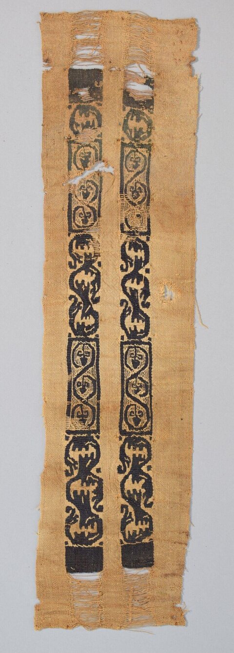 Ancient Patterned Textile Fragment