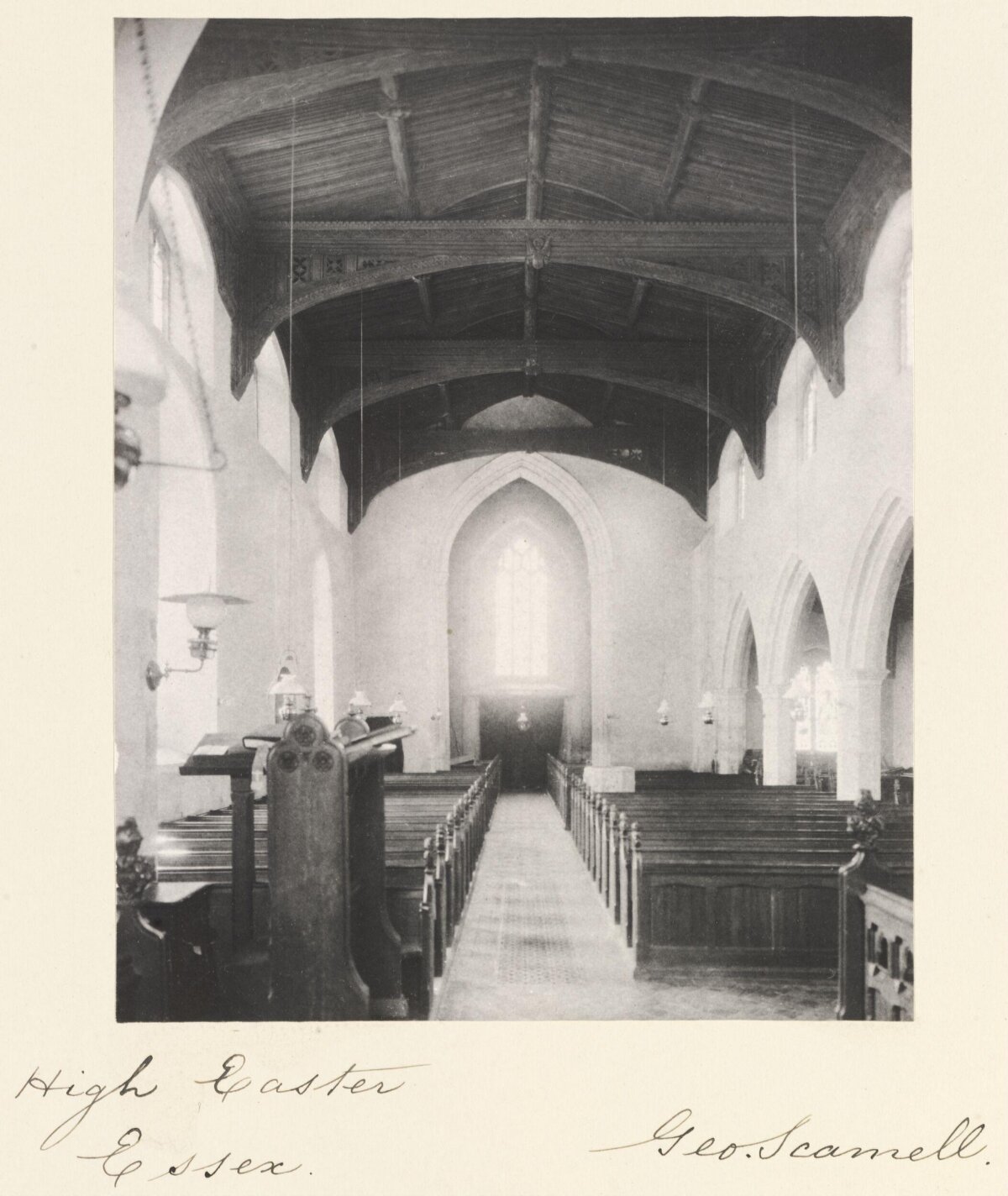 High Easter Church Interior, Essex