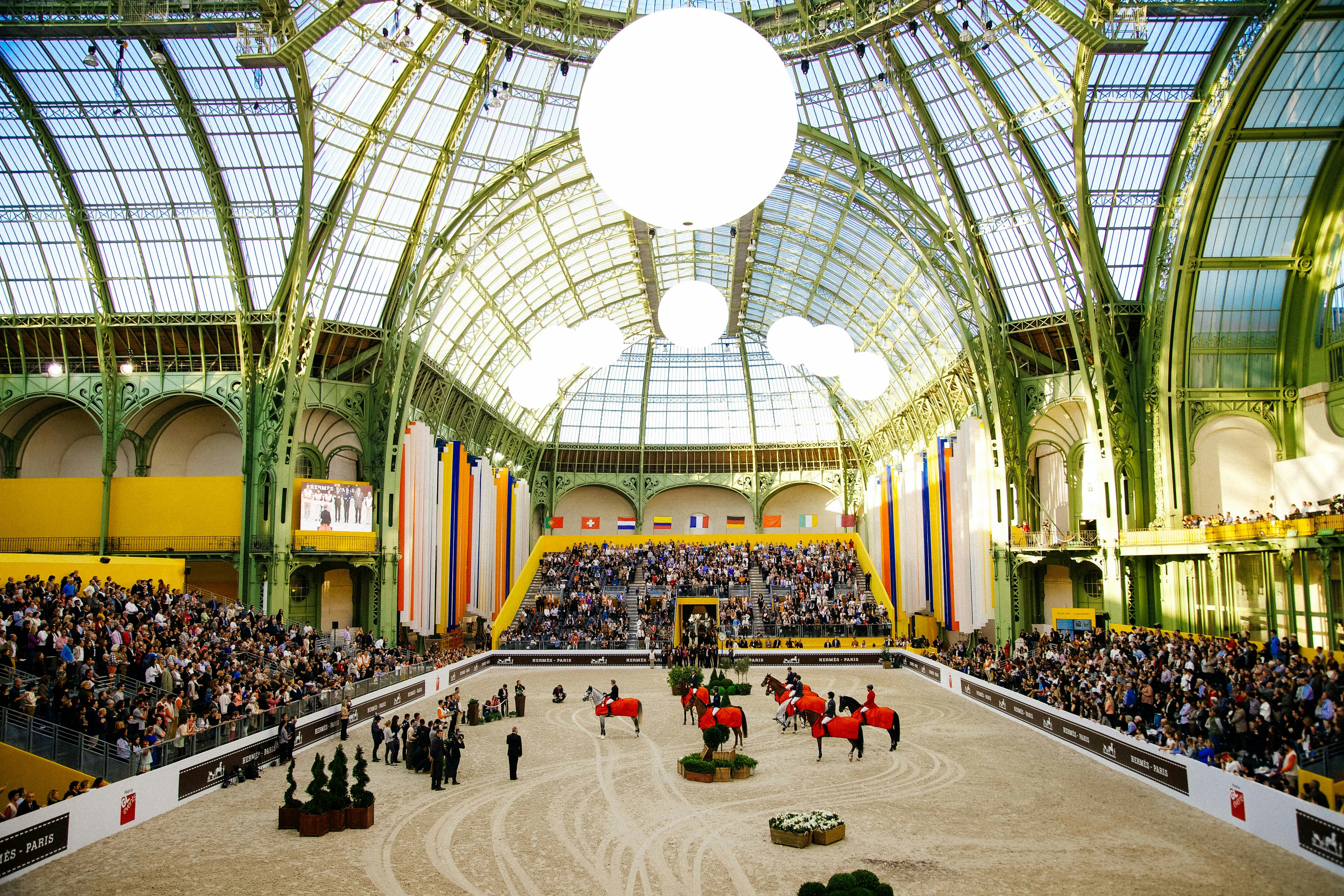 Indoor Equestrian Award Ceremony
