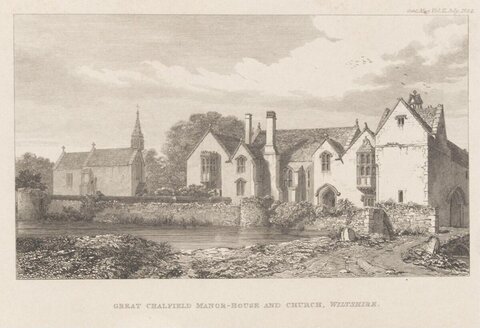 Great Chalfield Manor and Church Wiltshire
