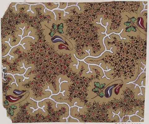 Vintage Floral Textile Pattern