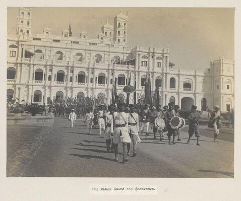 Palace Guard and Bannermen Procession