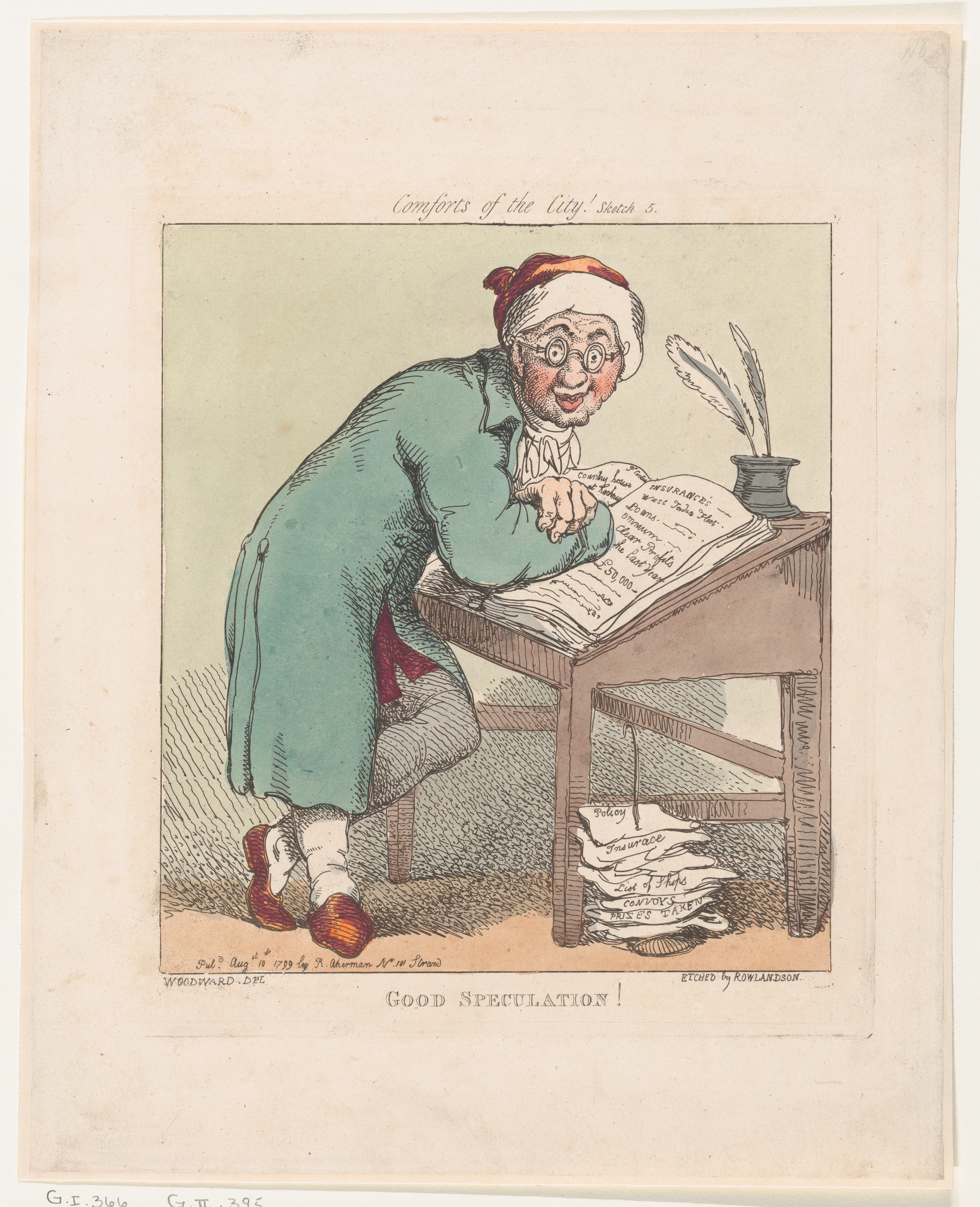 Good Speculation Vintage Caricature