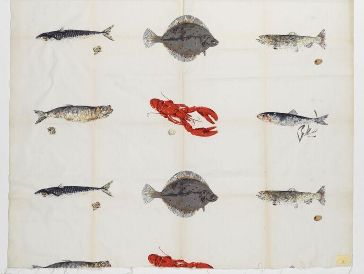 Collection of Fish and Lobster Prints