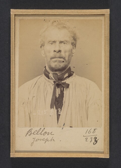 Vintage Portrait of Joseph Bellon
