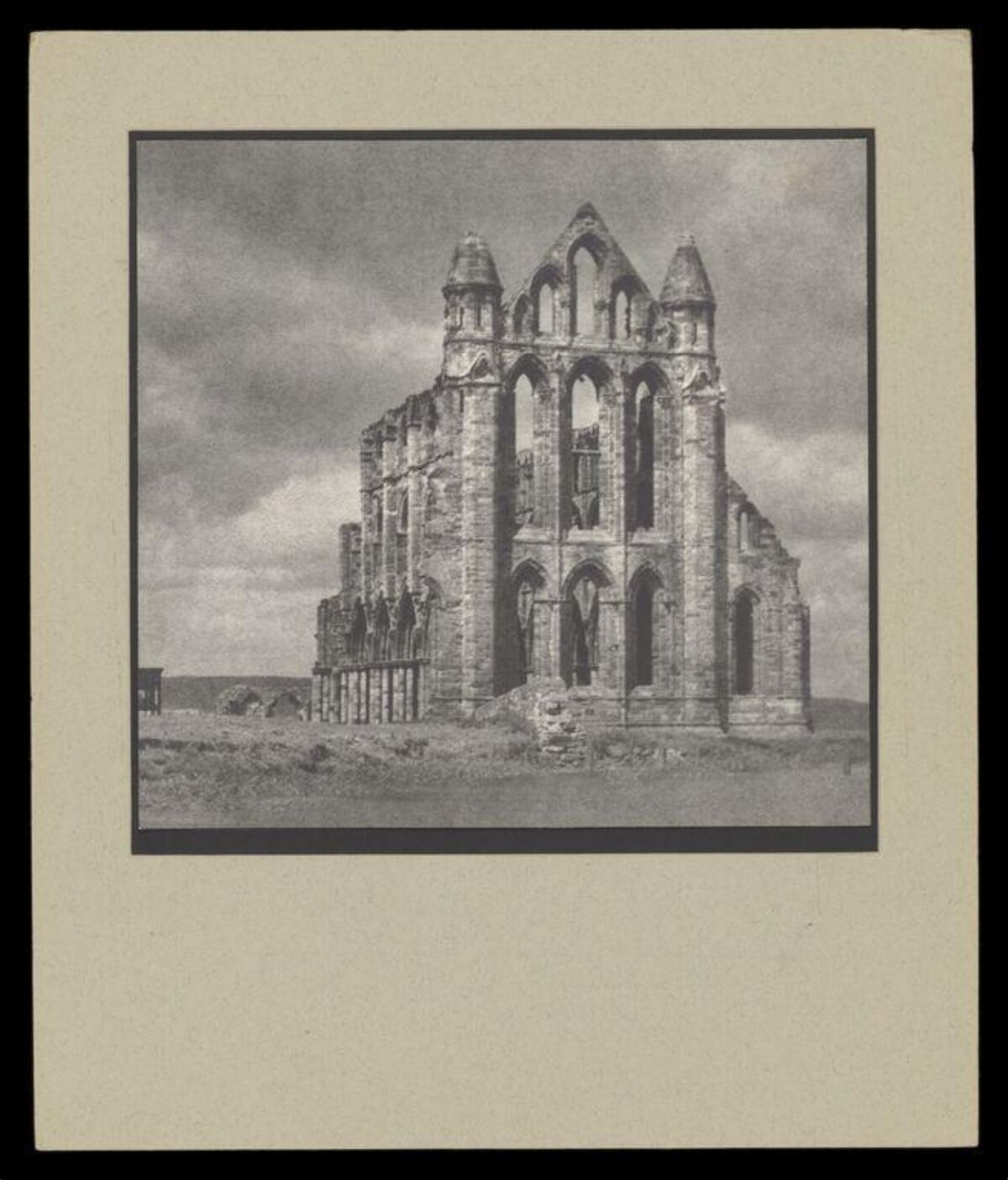 Ancient Stone Abbey Ruins