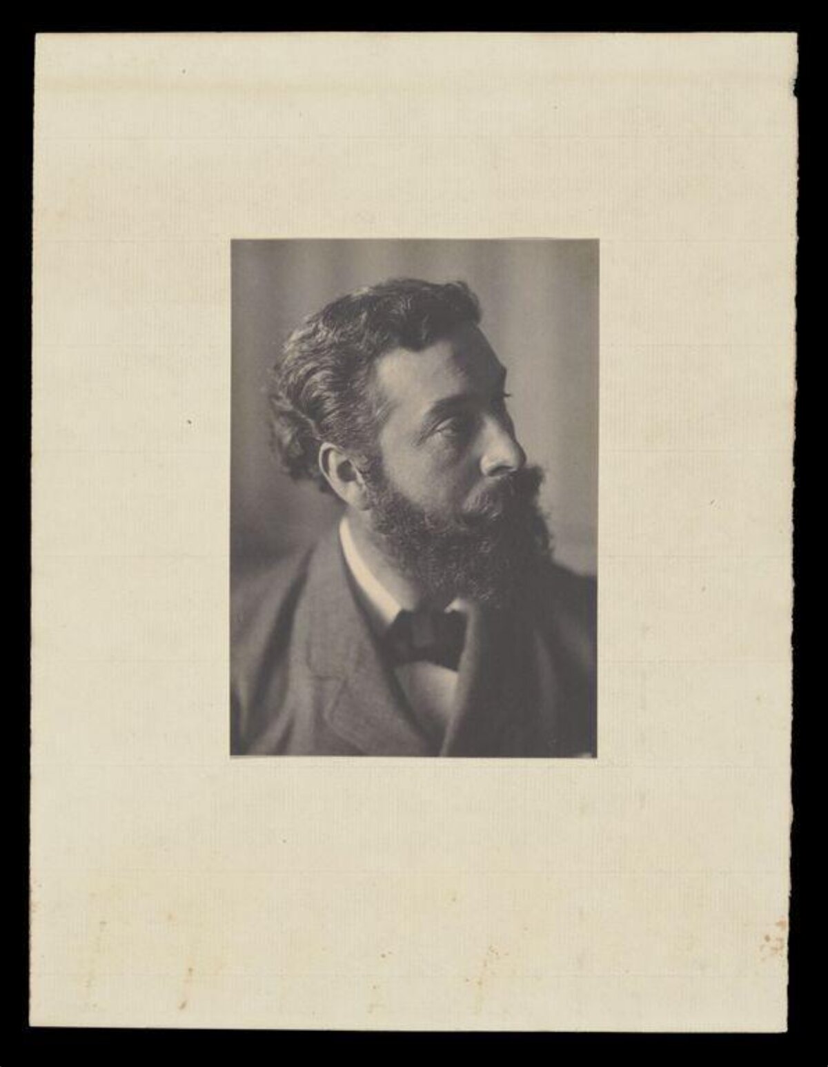 Vintage Portrait of Bearded Man