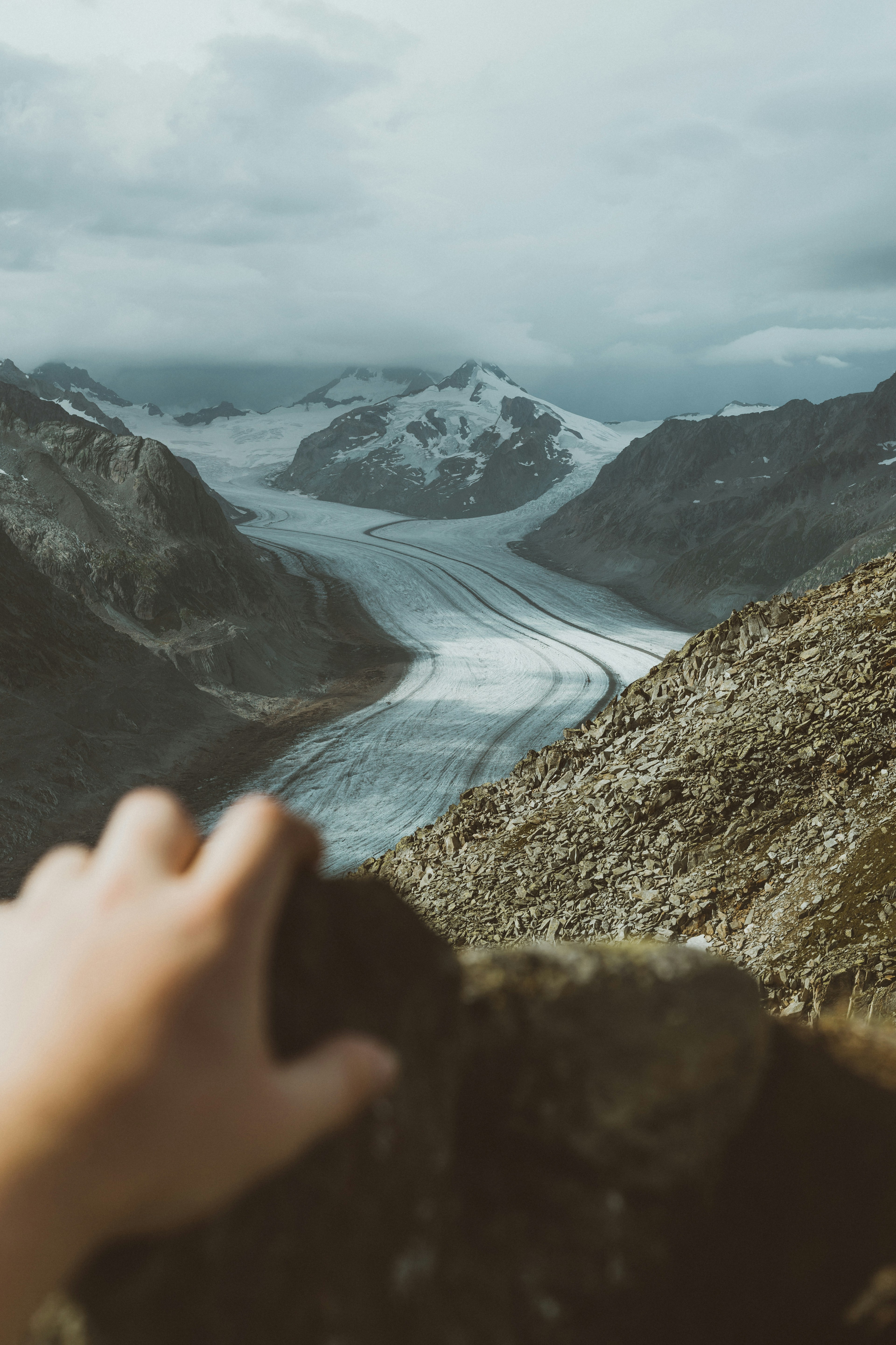 View of Alpine Valley Glacier