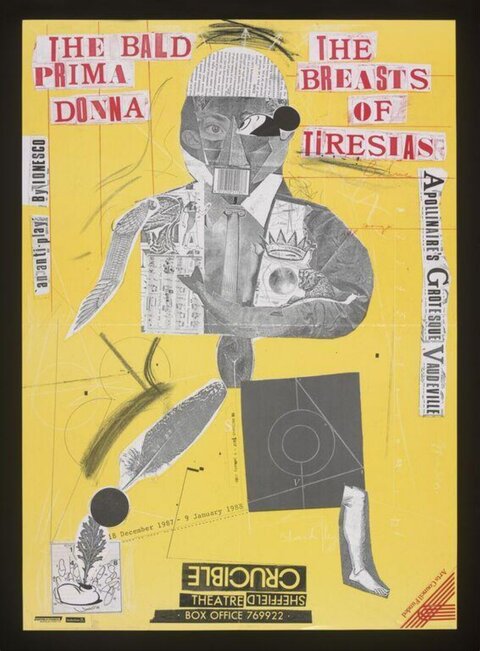 Vintage Collage Theatre Poster