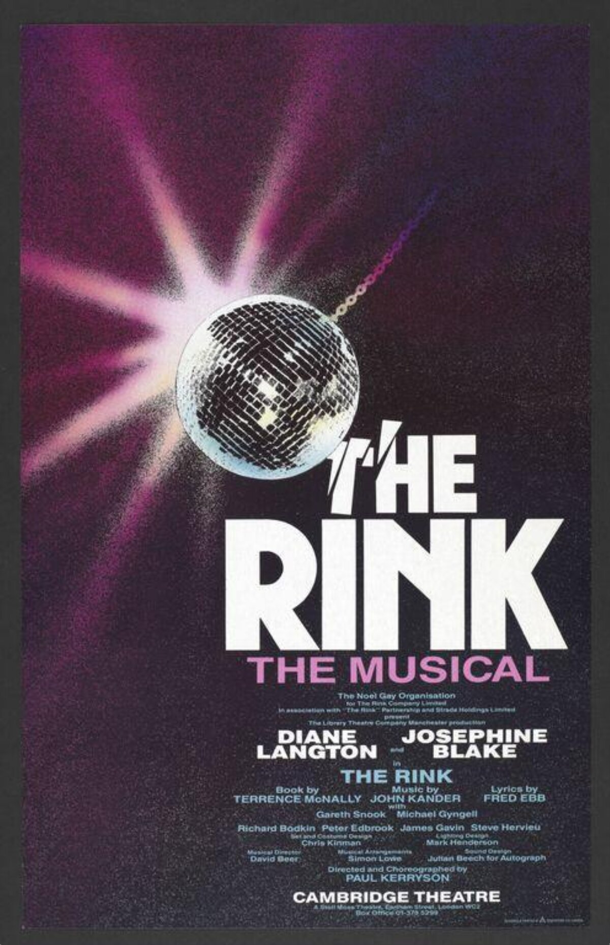 The Rink The Musical Poster