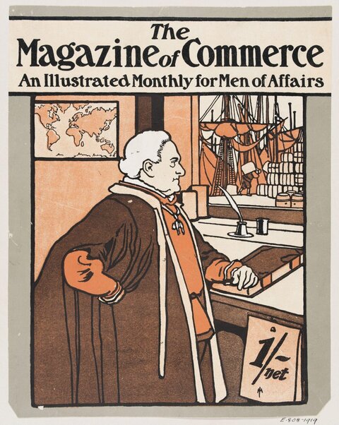 Vintage Commerce Magazine Cover