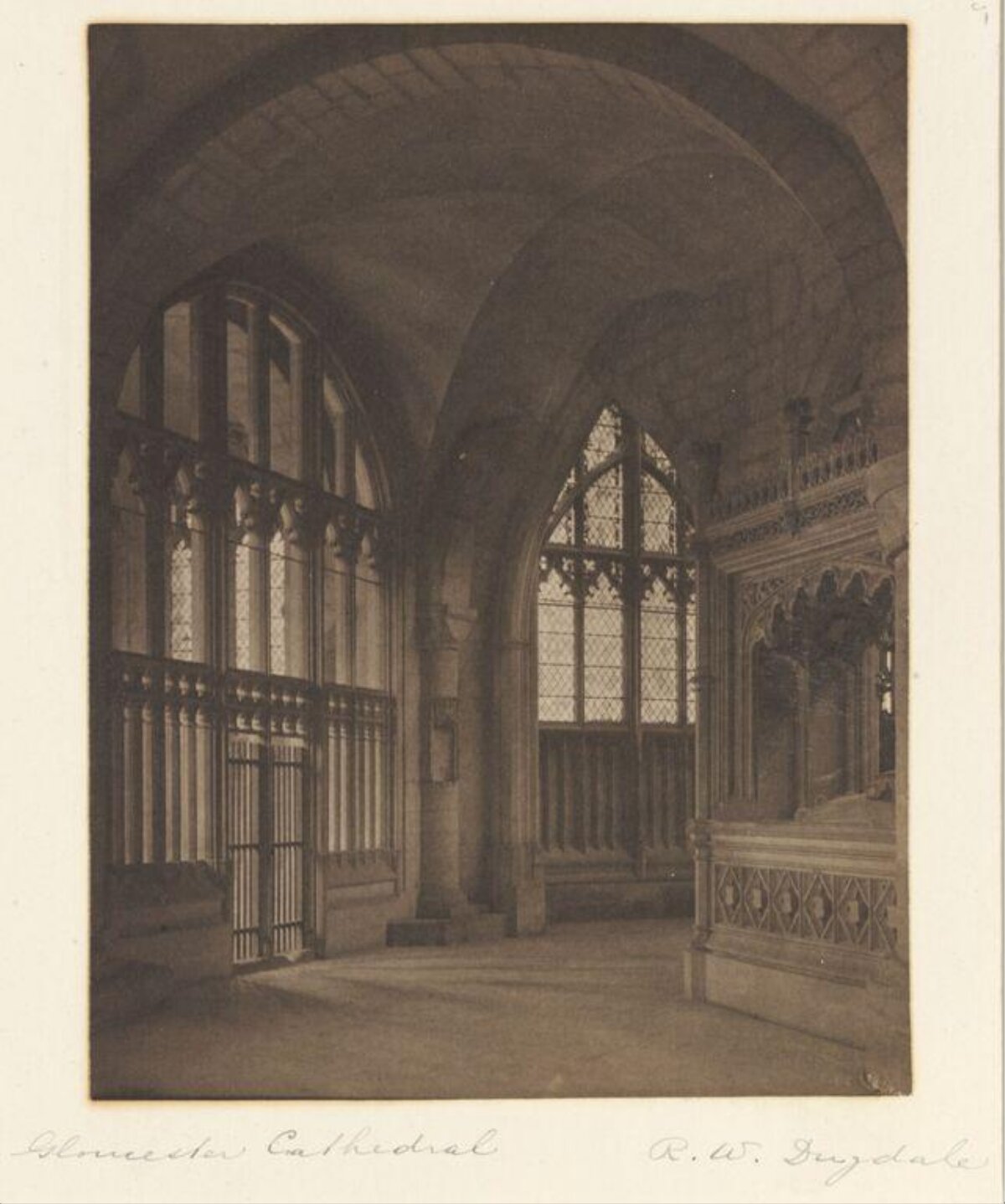 Gloucester Cathedral Interior View