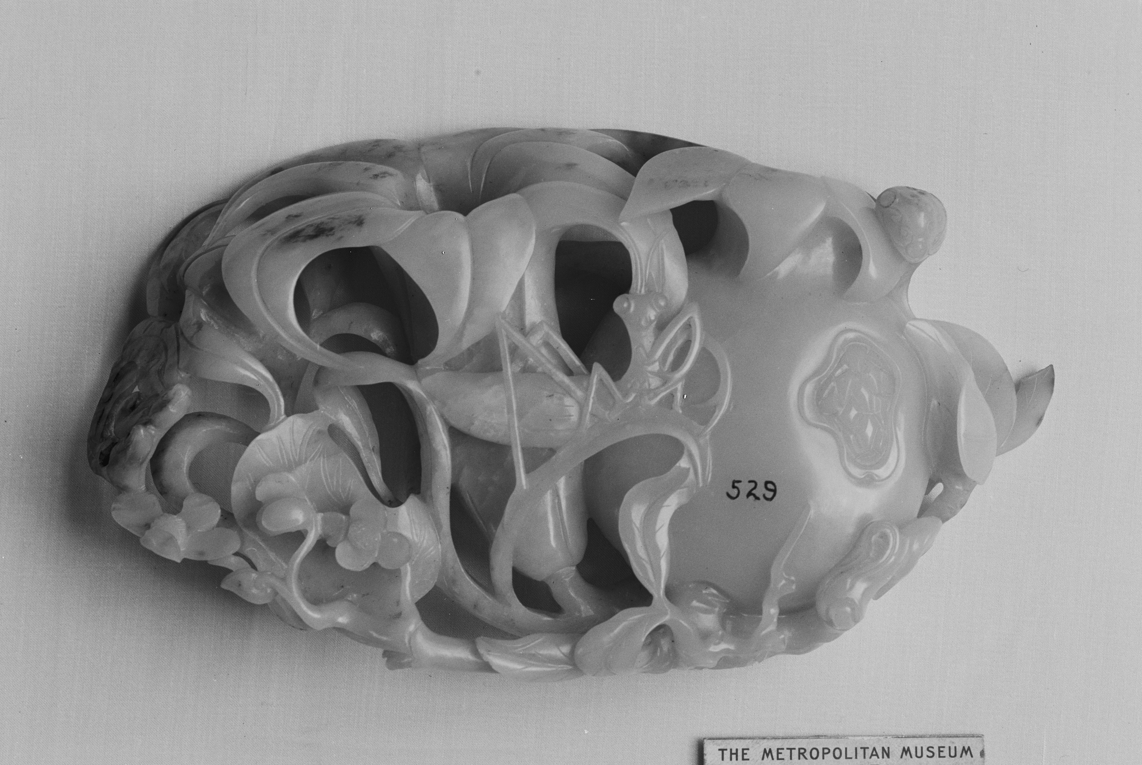 Carved Jade Artifact at Met Museum