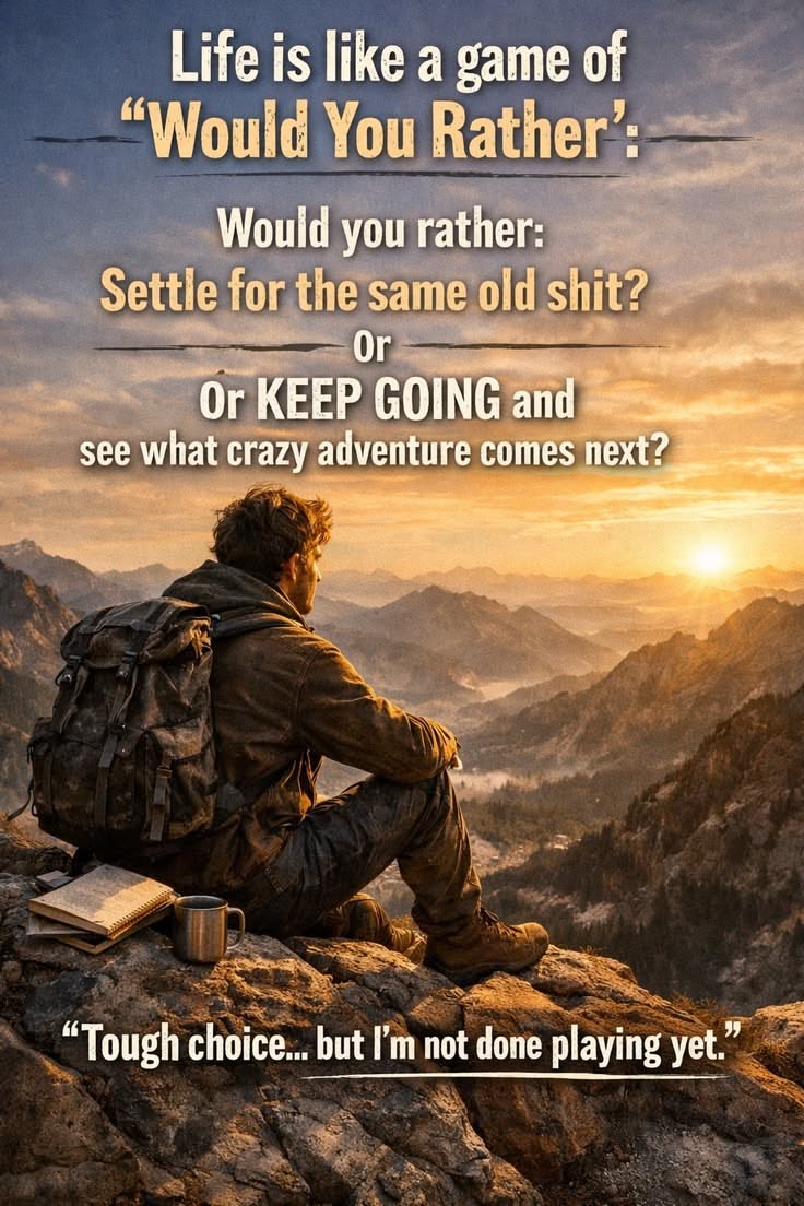 Motivational Life Adventure Quote