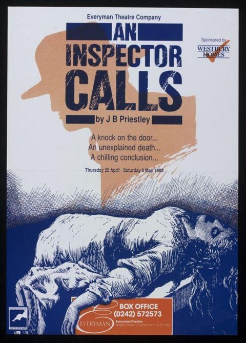 An Inspector Calls Theatre Poster