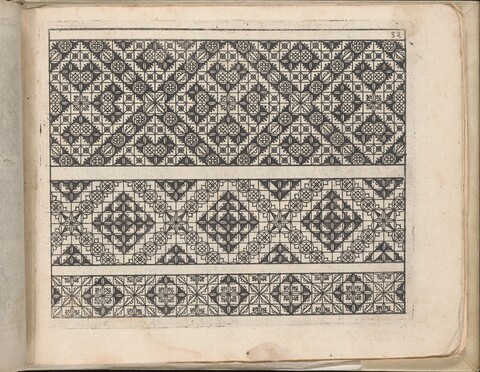 Vintage Geometric Needlework Pattern