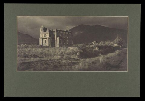 Ruined Church in Mountain Wilderness