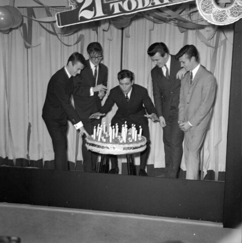 Five Men Celebrating 21st Birthday