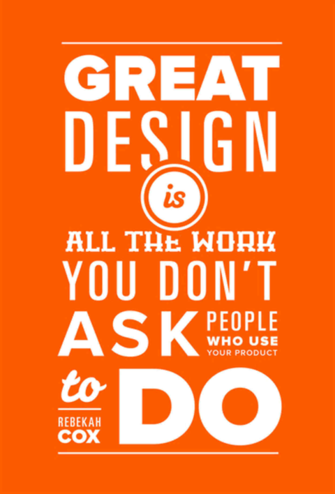 Great Design Quote Poster