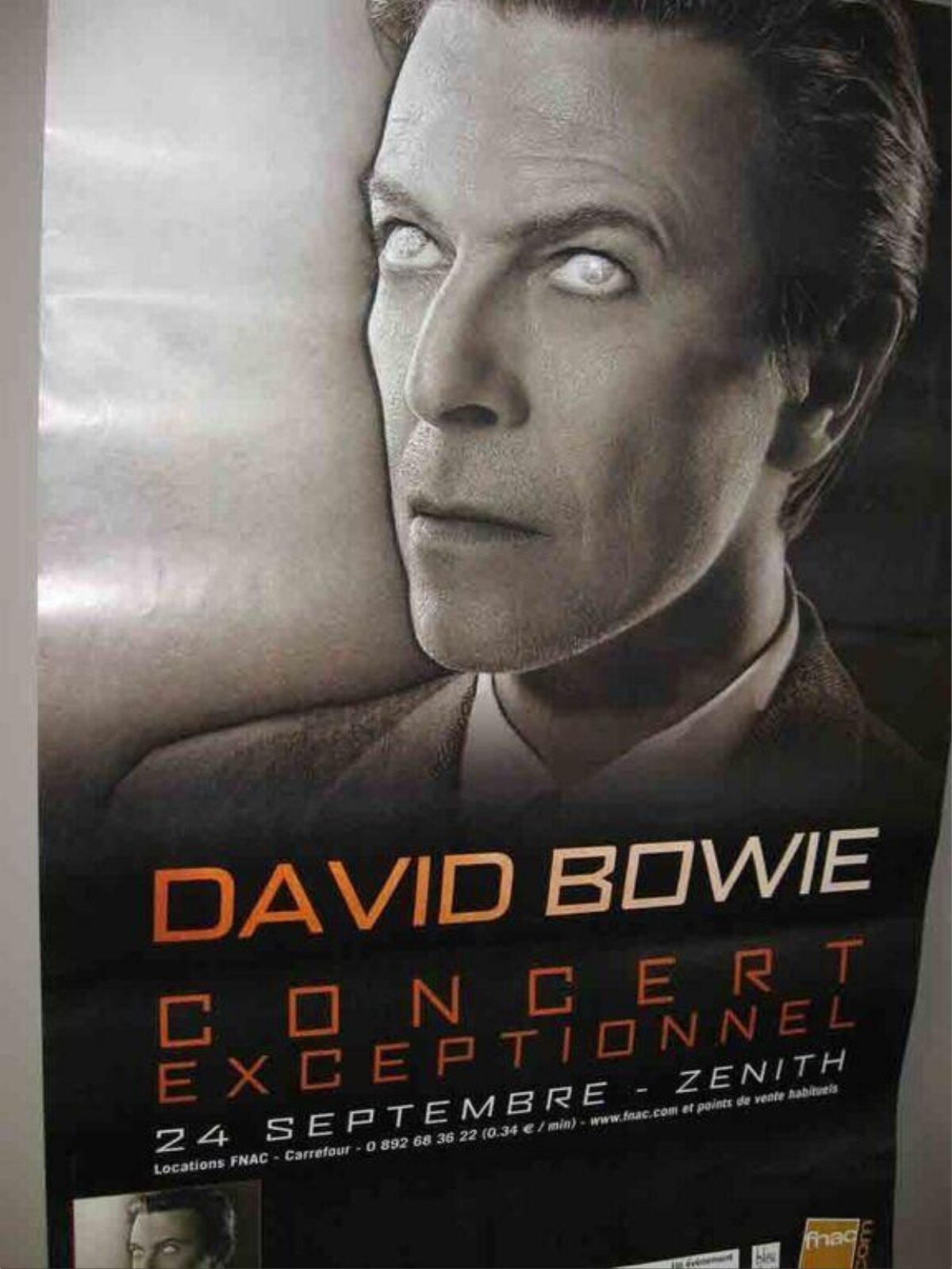 David Bowie Concert Poster