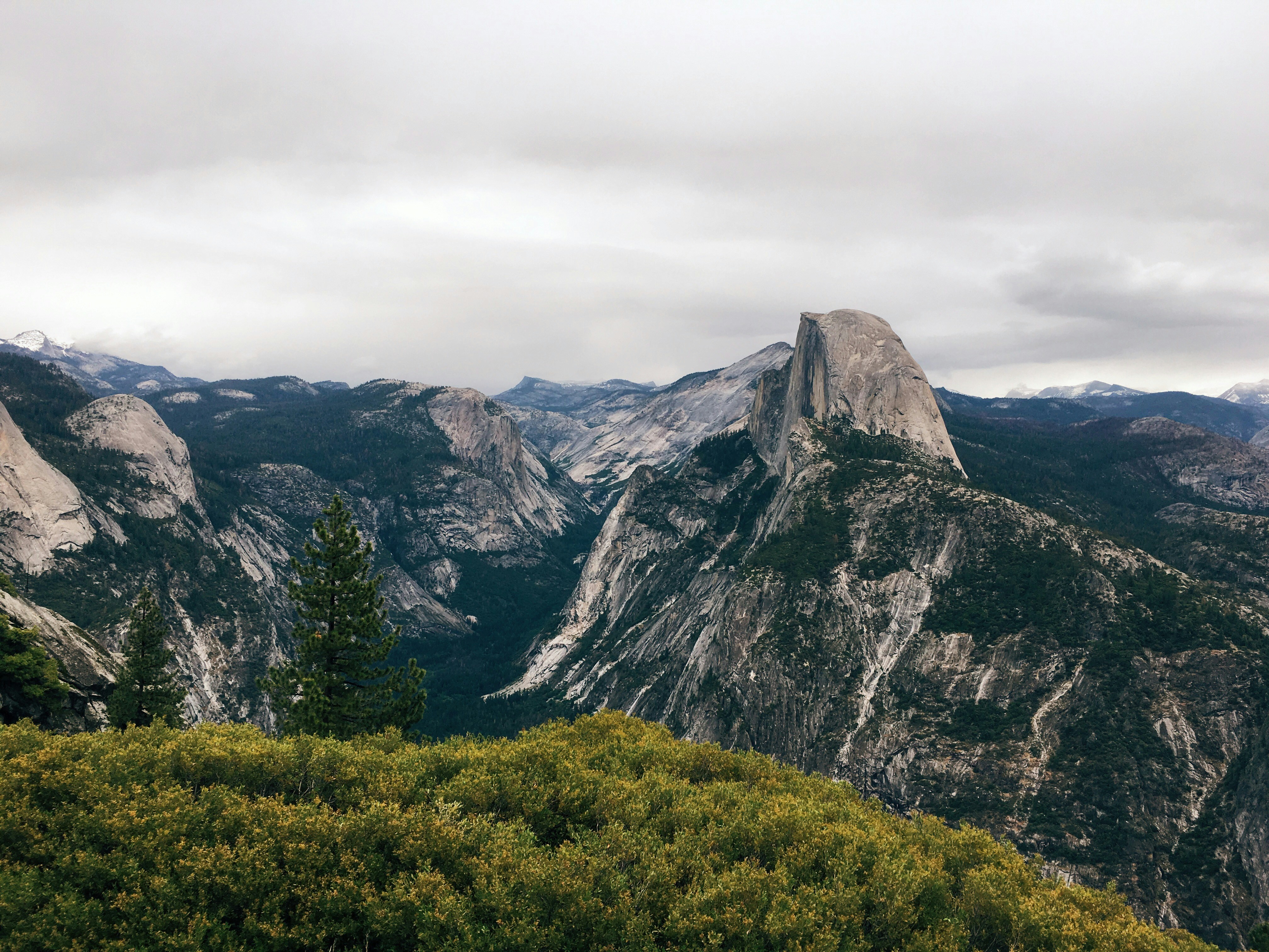 Yosemite Half Dome Mountain Landscape