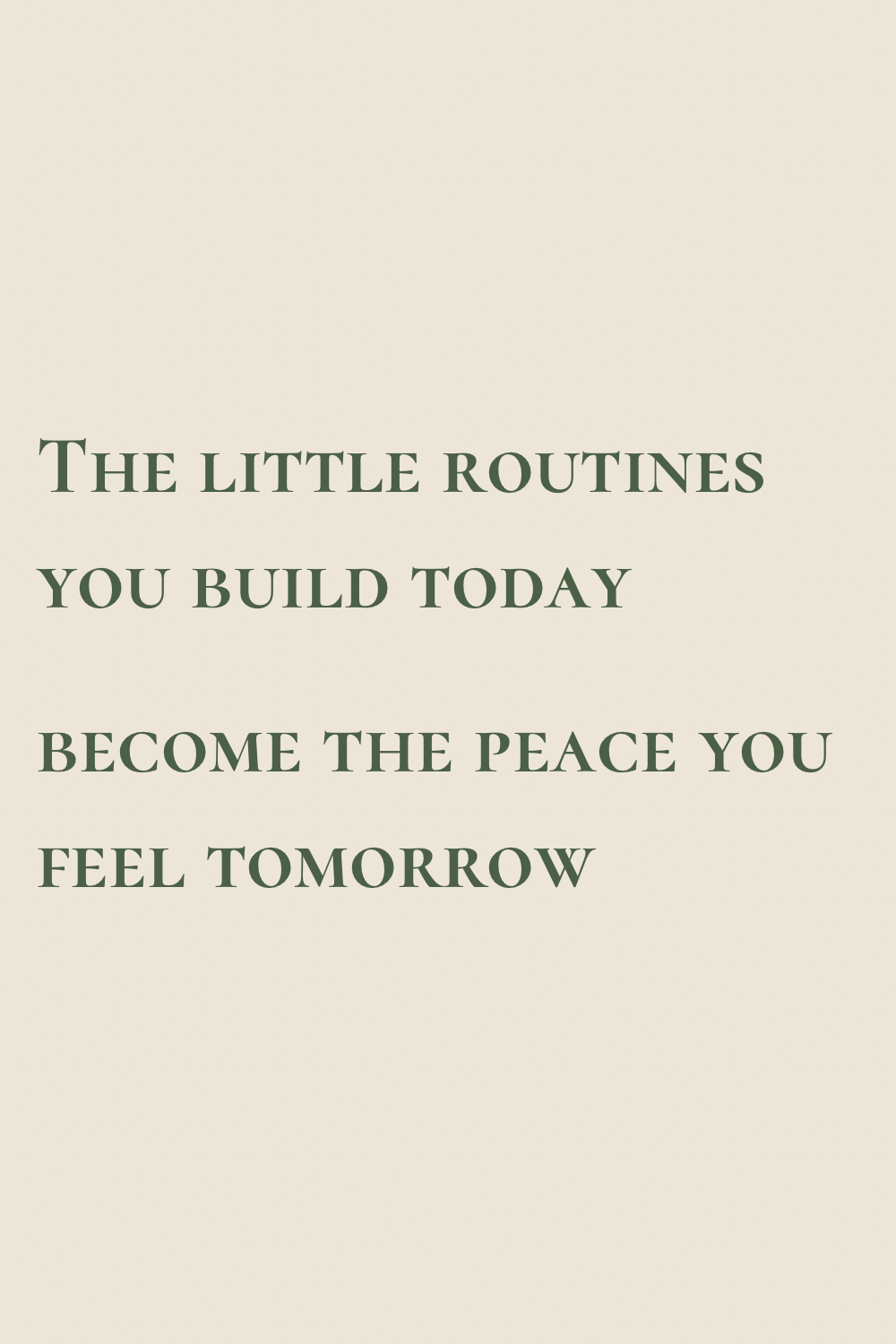 Motivational Quote On Daily Routines