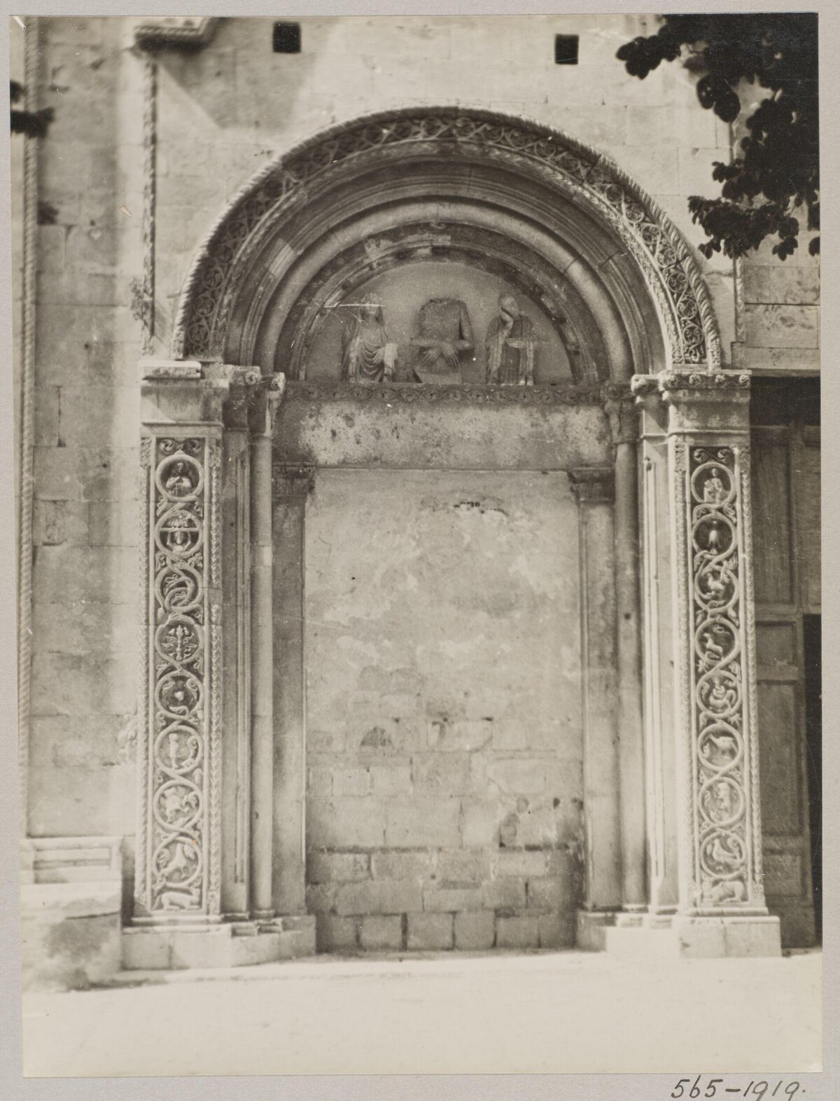 Ornate Blocked Stone Portal