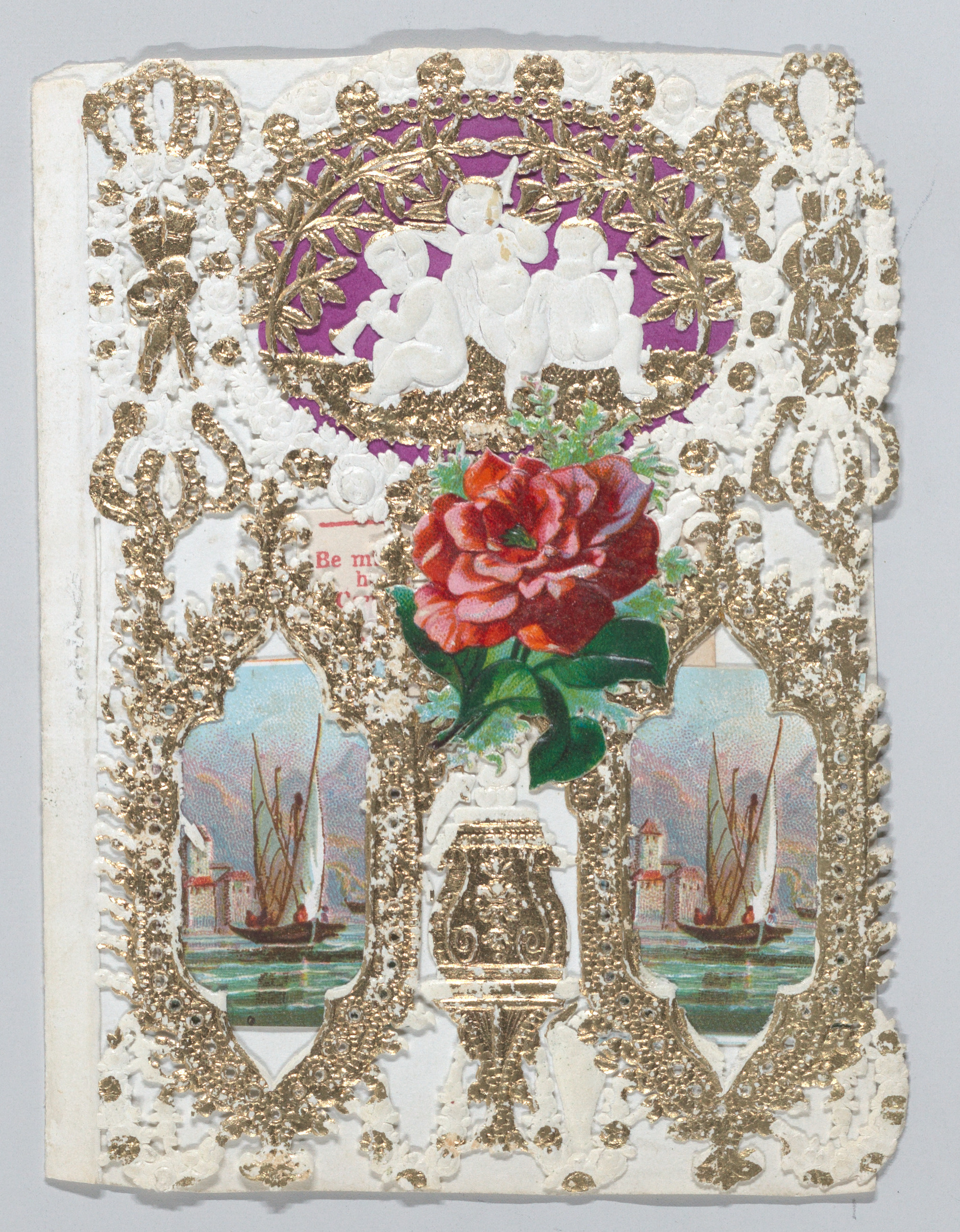 Vintage Ornate Greeting Card