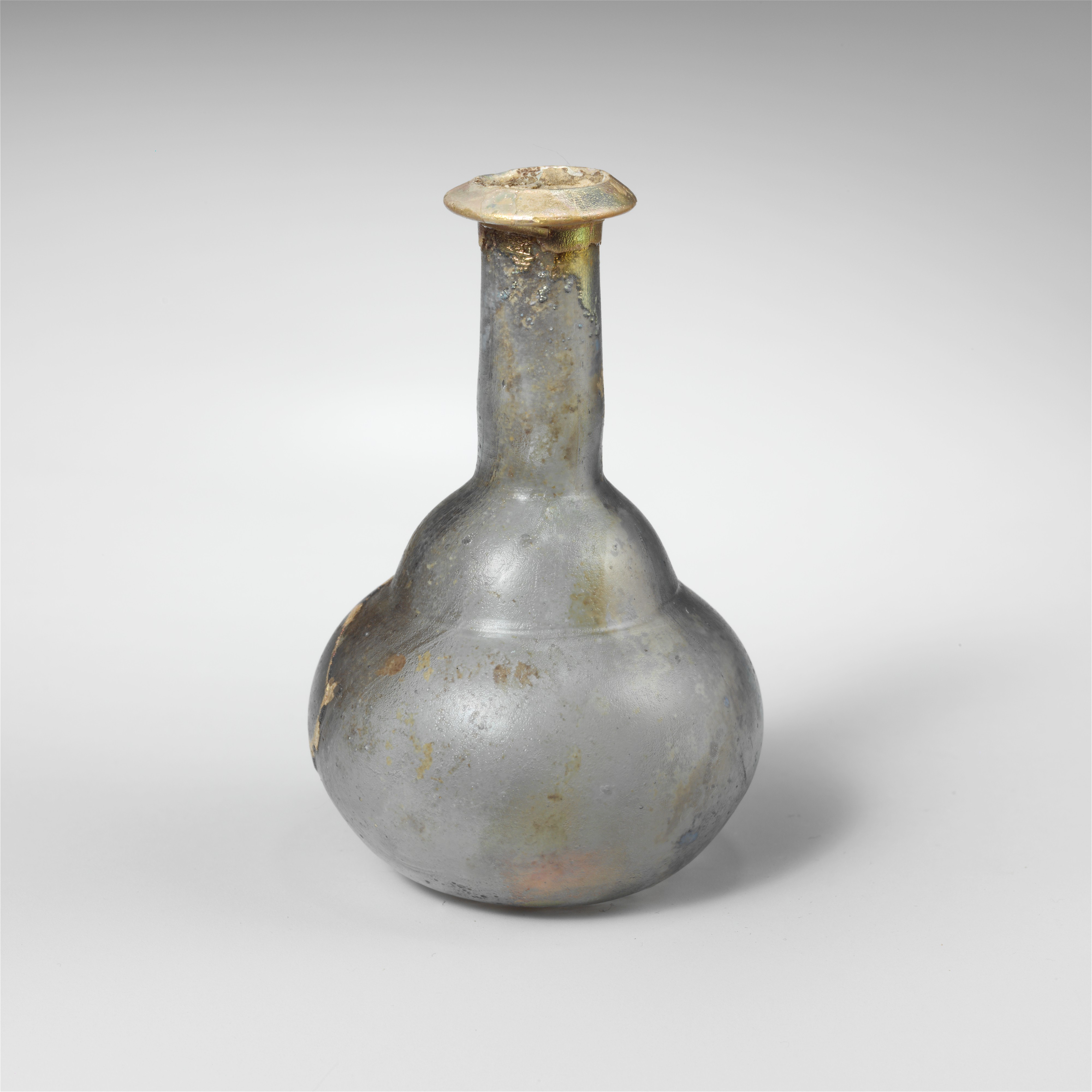 Ancient Weathered Glass Bottle