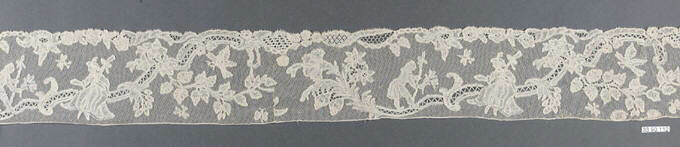 Cream Floral Lace Trim