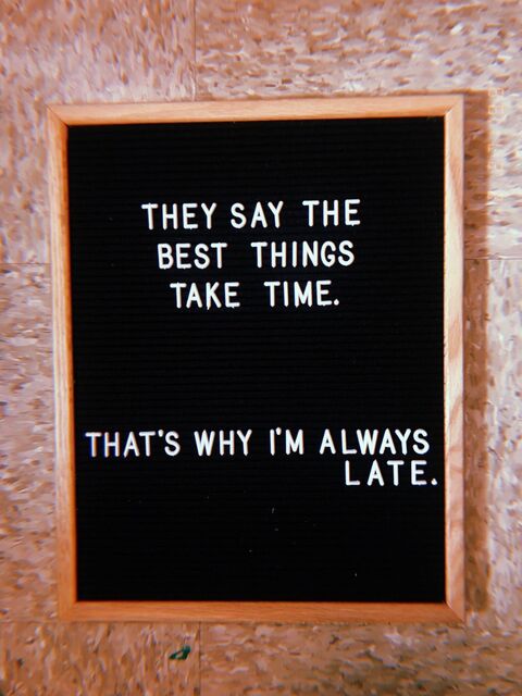 Funny Quote Letter Board