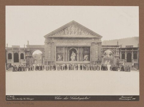 1900 Oberammergau Passion Play Chorus