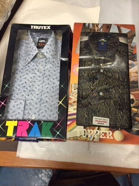 Two Boxed Vintage Men's Shirts