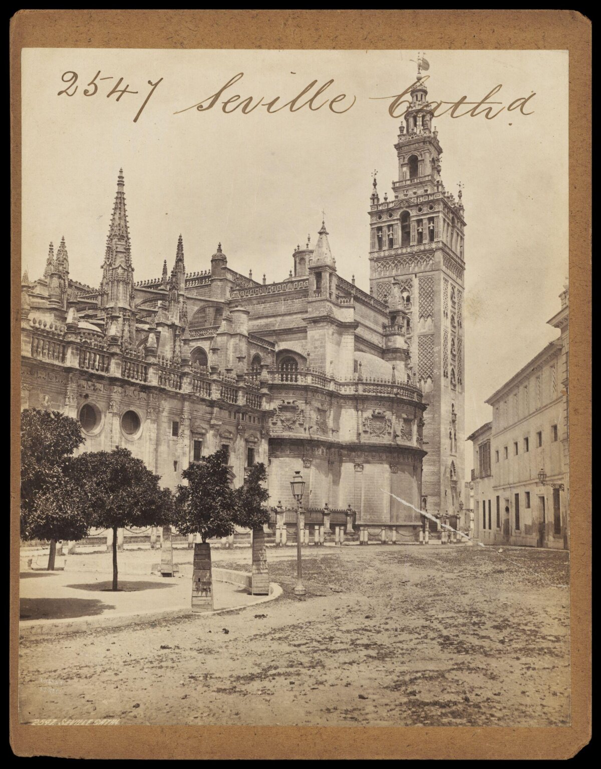 Historic View of Seville Cathedral
