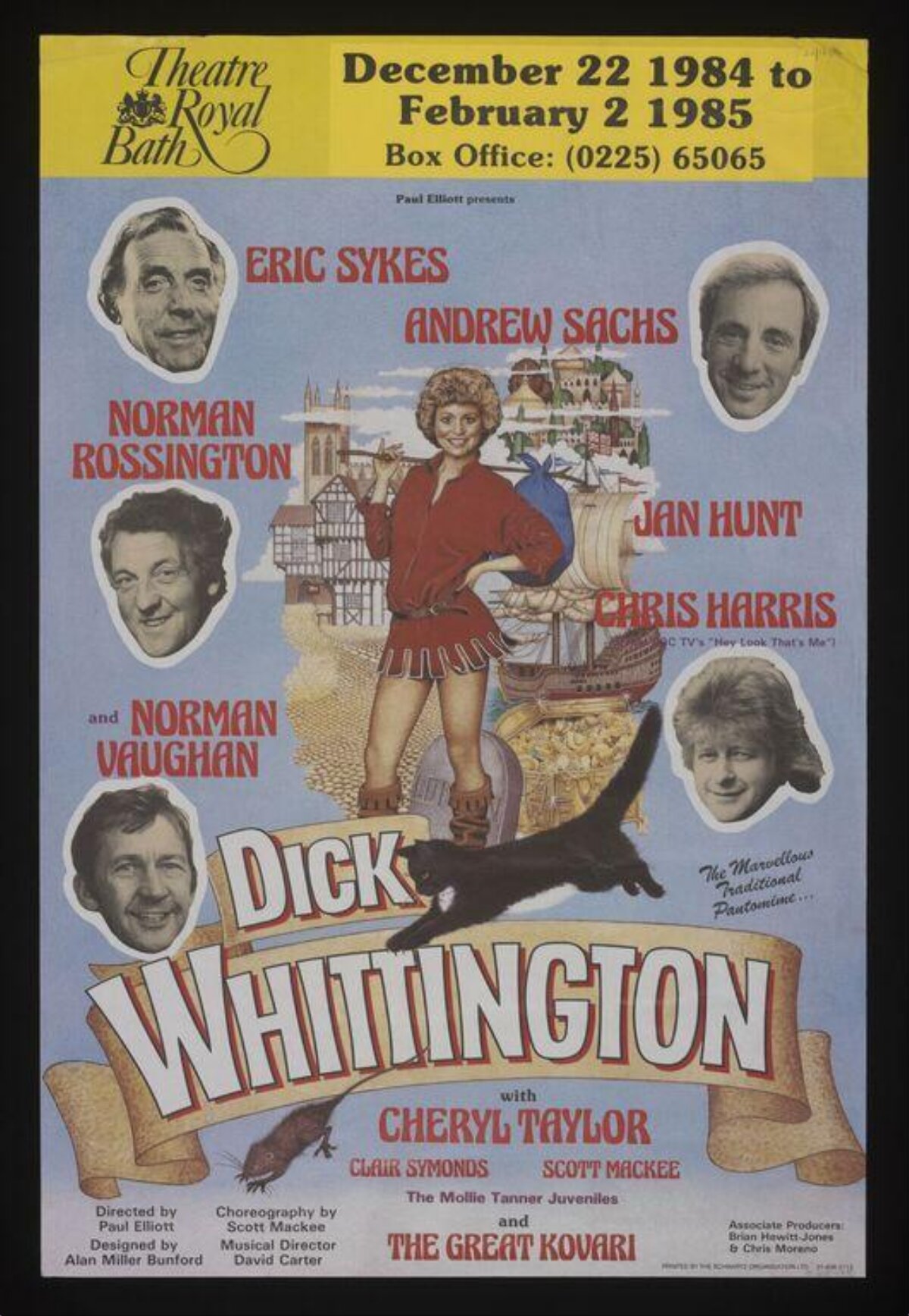Dick Whittington Pantomime Poster