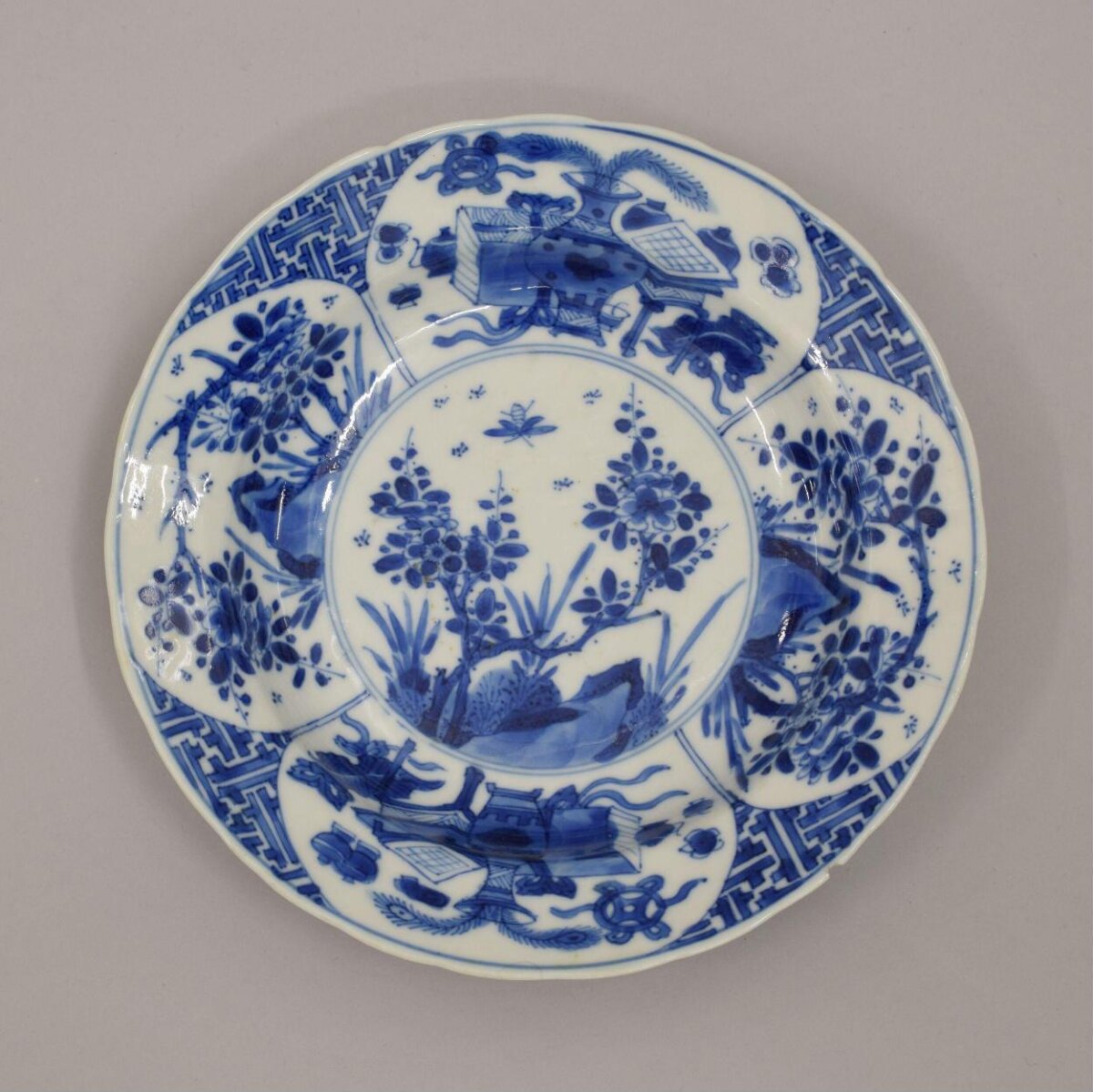 Chinese Blue and White Porcelain Plate