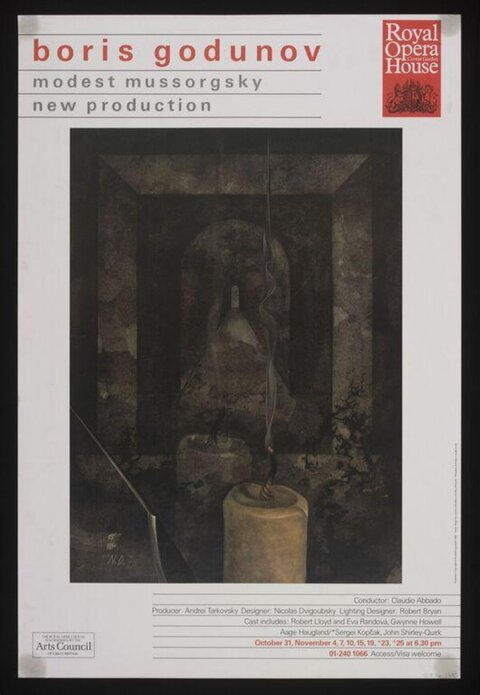 Boris Godunov Opera Poster