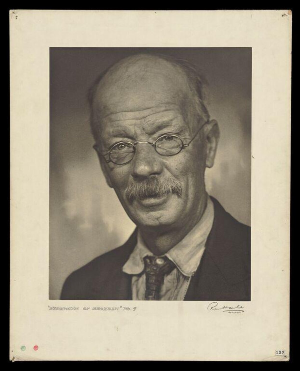 Vintage Portrait of Older Gentleman